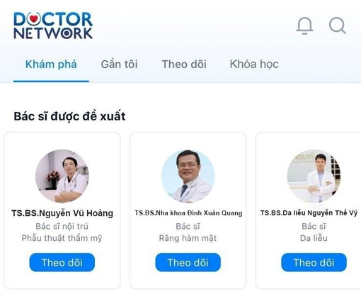Doctor Network - Nền tảng video y tế uy tín, đáng tin cậy cho người Việt