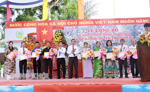 Châu Thành phấn đấu về đích huyện nông thôn mới trước năm 2025