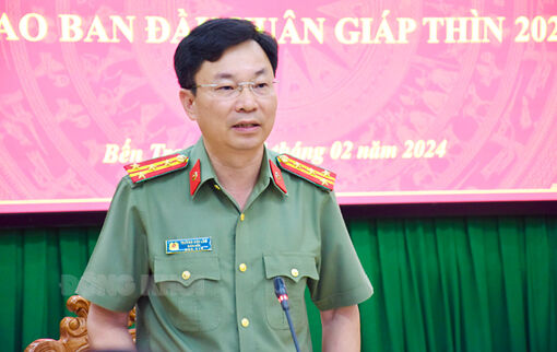 Giao ban trực tuyến đầu Xuân Giáp Thìn năm 2024