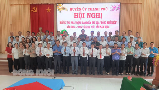 Thạnh Phú khai việc đầu xuân 2024