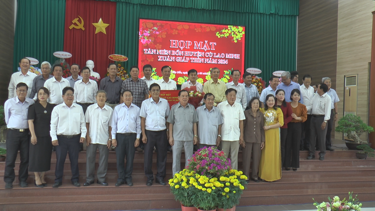 4 huyện Cù lao Minh họp mặt xuân Giáp Thìn năm 2024