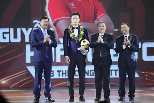Hoàng Đức, Kim Thanh giành Quả bóng Vàng Việt Nam 2023