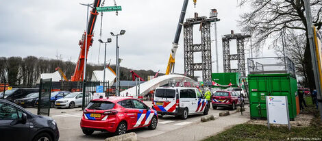 Sập cầu ở miền Đông Hà Lan, ít nhất 4 người bị thương