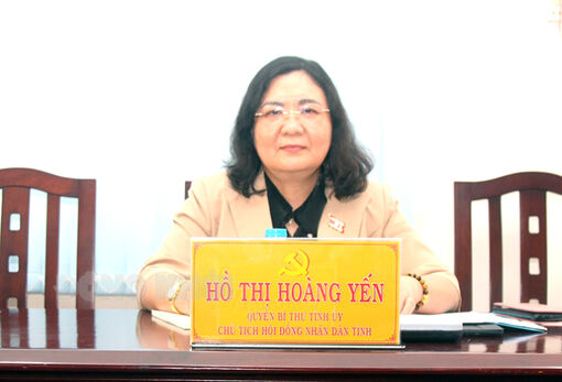 Quyền Bí thư Tỉnh ủy - Chủ tịch HĐND tỉnh Hồ Thị Hoàng Yến tiếp công dân định kỳ tháng 2-2024