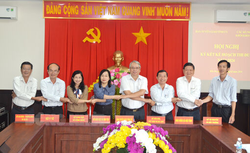 Ban Tuyên giáo Tỉnh ủy ký kết kế hoạch phối hợp thực hiện nhiệm vụ năm 2024