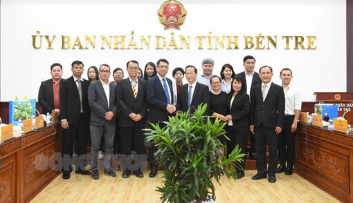 Đoàn công tác Bộ Thương mại Myanmar tìm hiểu xúc tiến thương mại tại Bến Tre