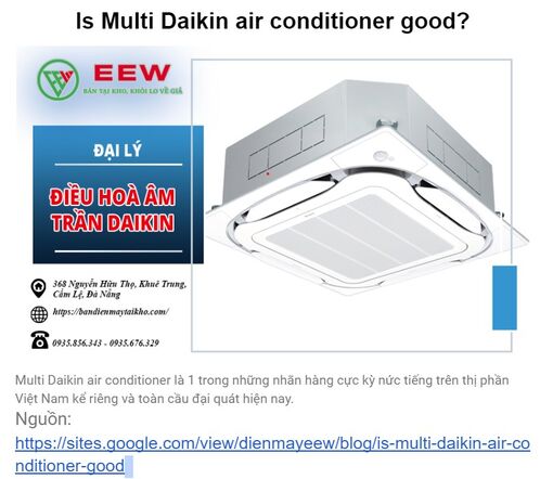 5 lý do tại sao khách hàng nên chọn mua Điều hoà âm trần Daikin
