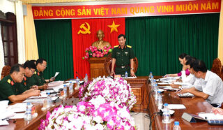 Thông qua kế hoạch tổ chức lễ kỷ niệm 80 năm Ngày thành lập Quân đội nhân dân Việt Nam, 35 năm Ngày hội Quốc phòng toàn dân