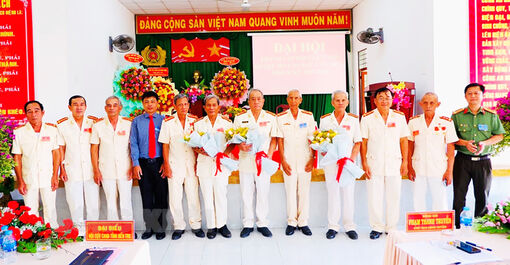 Đại hội thành lập Hội Cựu Công an nhân dân huyện Mỏ Cày Bắc