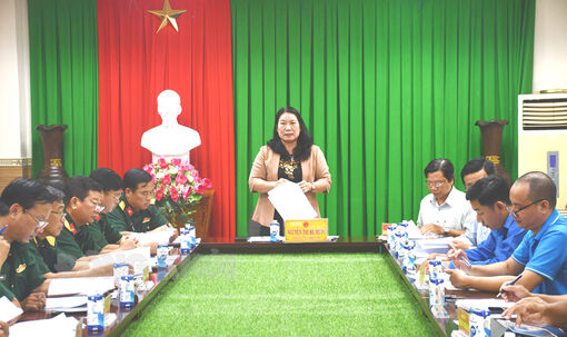 Thông qua dự thảo kế hoạch tổ chức lễ kỷ niệm 80 năm Ngày thành lập Quân đội nhân dân Việt Nam và 35 năm Ngày hội Quốc phòng toàn dân