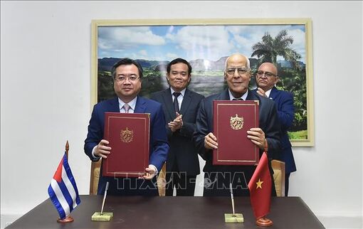 Việt Nam, Cuba hợp tác cùng phát triển qua cơ chế Ủy ban Liên chính phủ