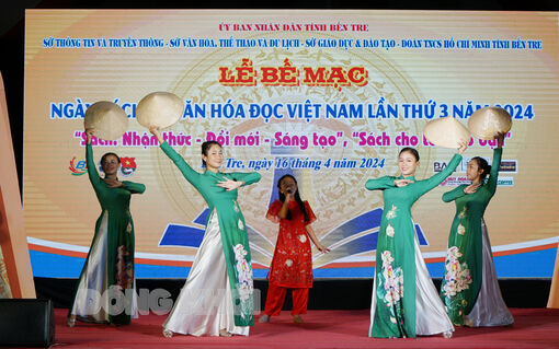Chuỗi hoạt động Ngày Sách và Văn hóa đọc Việt Nam lần thứ 3 năm 2024 tỉnh Bến Tre thành công tốt đẹp