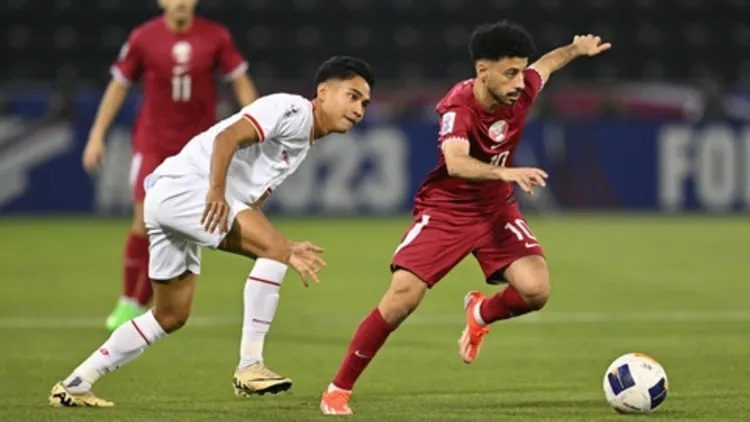 U23 Indonesia nhận 2 thẻ đỏ, thất bại trước chủ nhà Qatar