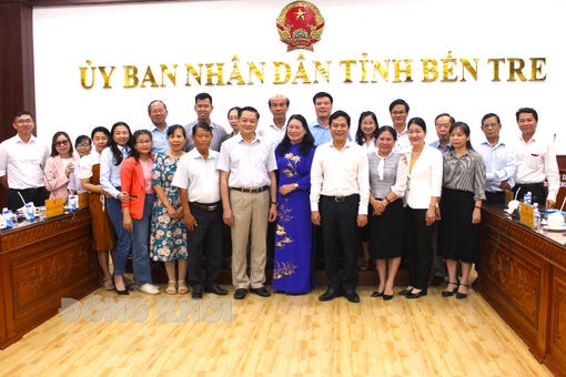 Lãnh đạo UBND tỉnh tiếp và làm việc cùng đoàn công tác UBND TP. Cần Thơ