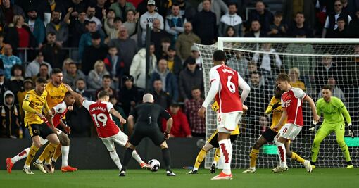 Arsenal đòi lại ngôi đầu Ngoại hạng Anh 2023/24
