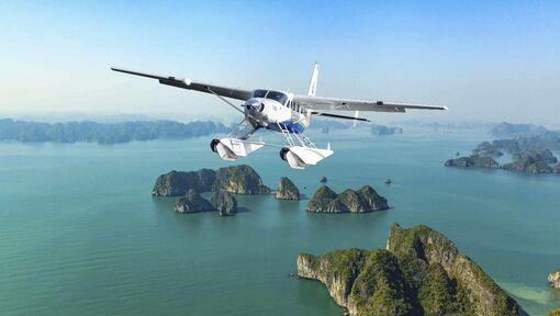 Trải nghiệm bay thủy phi cơ Hạ Long cùng Elite Tour
