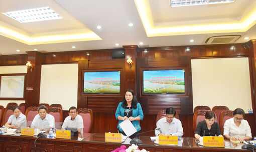 Lãnh đạo tỉnh làm việc với đoàn công tác của Quỹ thiện nguyện quốc tế của người Việt tại Úc