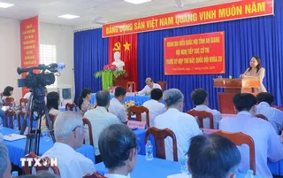Quyền Chủ tịch nước Võ Thị Ánh Xuân tiếp xúc cử tri tỉnh An Giang