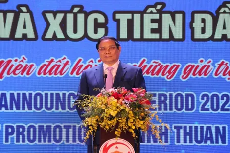 Ninh Thuận lấy kinh tế biển và đô thị làm động lực tăng trưởng mới