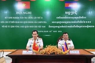 Hải quân Việt Nam-Campuchia rút kinh nghiệm tuần tra chung lần thứ 33