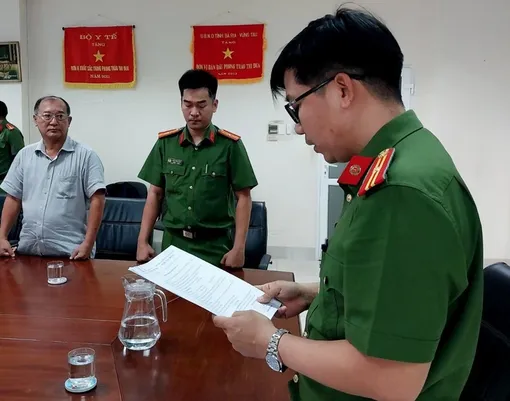 Khởi tố Giám đốc Sở Y tế tỉnh Bà Rịa  - Vũng Tàu Khởi tố Giám đốc Sở Y tế tỉnh Bà Rịa  - Vũng Tàu