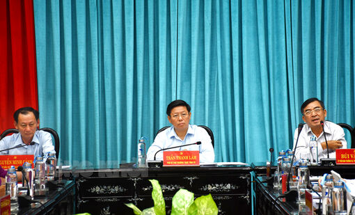 Thường trực Tỉnh ủy làm việc với Ban Dân vận Tỉnh ủy và các Ban chỉ đạo trực thuộc Tỉnh ủy