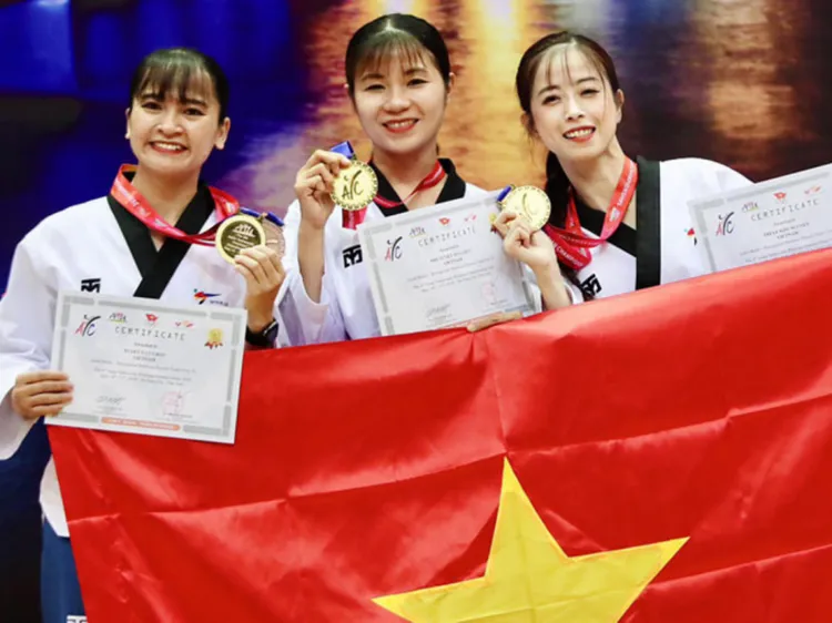 Taekwondo Việt Nam giành HCV tại giải vô địch Châu Á 2024
