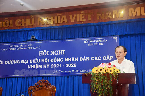 Bế mạc hội nghị bồi dưỡng đại biểu HĐND các cấp nhiệm kỳ 2021 - 2026