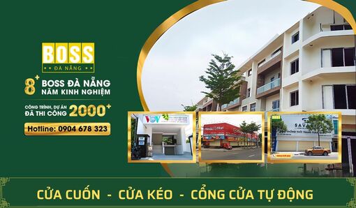 Lắp đặt cửa cuốn chất lượng ở đâu tốt nhất? Đến ngay BossDoor Đà Nẵng