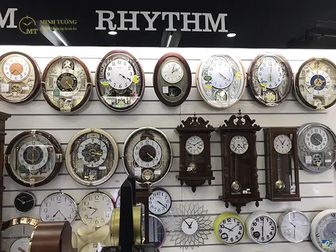 Có nên sử dụng đồng hồ treo tường Rhythm? Mua ở đâu chính hãng?