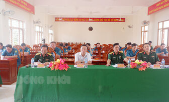 Thạnh Phú tổng kết 10 năm thực hiện Nghị quyết số 689 của Quân ủy Trung ương