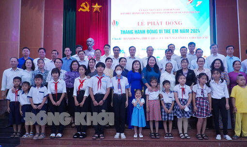 Chung tay thực hiện tốt công tác chăm sóc và bảo vệ trẻ em