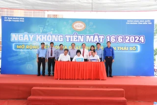 Hưởng ứng “Ngày không tiền mặt” năm 2024 (16-6)