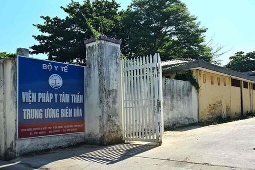 Bắt Viện trưởng và Phó Viện trưởng Viện Pháp y Tâm thần Trung ương Biên Hòa Bắt Viện trưởng và Phó Viện trưởng Viện Pháp y Tâm thần Trung ương Biên Hòa