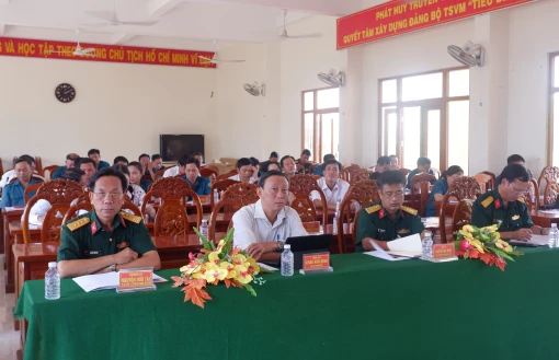 Thạnh Phú sơ kết công tác quân sự, quốc phòng địa phương 6 tháng đầu năm 2024 Thạnh Phú sơ kết công tác quân sự, quốc phòng địa phương 6 tháng đầu năm 2024