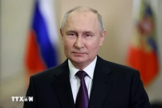 Tổng thống Nga Vladimir Putin thăm chính thức Triều Tiên