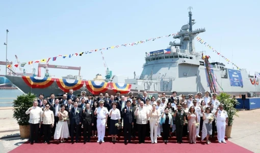Công ty đóng tàu Hàn Quốc hạ thủy tàu hải quân của Philippines
