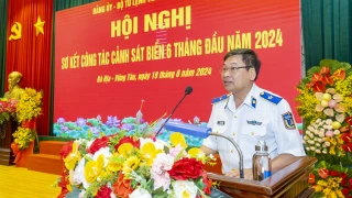 Hội nghị sơ kết công tác cảnh sát biển 6 tháng đầu năm 2024