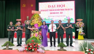 Đại hội Thi đua Quyết thắng Bộ đội Biên phòng tỉnh giai đoạn 2019 - 2024