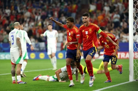 Tây Ban Nha chính thức vượt qua vòng bảng Euro 2024