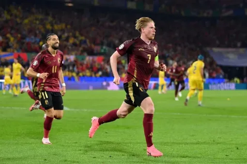 Bỉ thắng Romania lấy ngôi đầu bảng tại Euro 2024