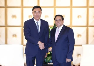 Thủ tướng Phạm Minh Chính tiếp lãnh đạo một số doanh nghiệp hàng đầu Trung Quốc
