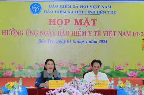 Họp mặt hưởng ứng Ngày Bảo hiểm y tế Việt Nam