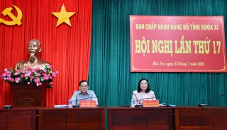 Khai mạc Hội nghị lần thứ 17 Ban Chấp hành Đảng bộ tỉnh khóa XI