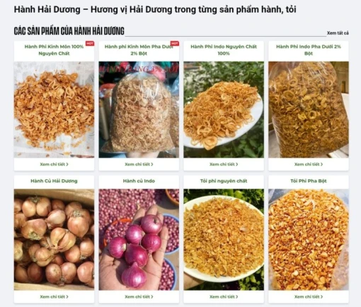 Hành Hải Dương - Sự lựa chọn không thể thiếu trong bếp ăn của mọi gia đình Việt