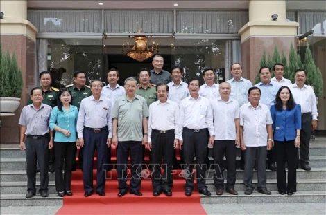 Chủ tịch nước Tô Lâm gặp mặt lãnh đạo chủ chốt tỉnh An Giang