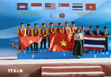 Việt Nam về Nhất toàn đoàn tại Giải Đua thuyền Rowing, Canoeing Đông Nam Á