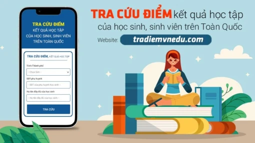 Cách đăng nhập, xem điểm học sinh với ứng dụng Tradiemvnedu.com