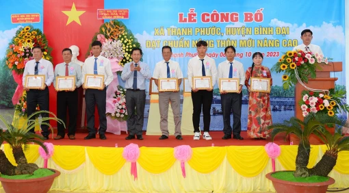 Thạnh Phước tích cực hưởng ứng phong trào thi đua yêu nước