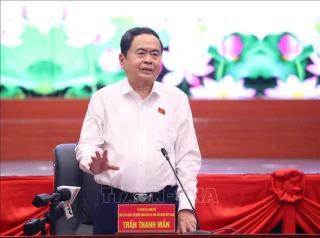 Chủ tịch Quốc hội Trần Thanh Mẫn làm việc với Ban Chấp hành Đảng bộ TP. Hải Phòng